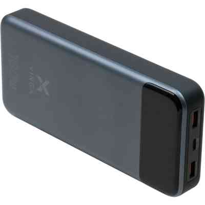 Батарея универсальная Vinga 30000 mAh 100W Display VA Grey (Li-Ion) (VPBB30100) Винница
