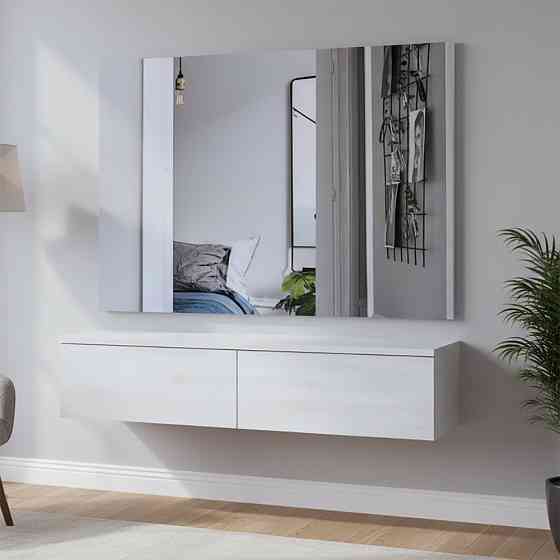 Комплект меблів Doros Левія + дзеркало Біле дерево 100х32х100 (DRS-011840) Дніпро