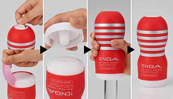 Мастурбатор VACUUM TENGA CUP Sex Aura Київ