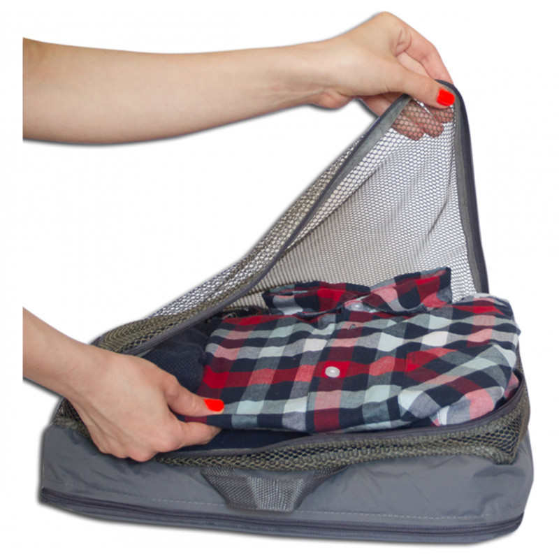 Дорожные органайзеры сумки в чемодан для вещей 5 шт C002 (Серый) Сумы - изображение 2