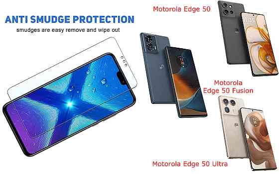 Защитное стекло NeoGlass для Motorola Edge 50, Edge 50 Fusion, Edge 50 Ultra – ультрапрозрачное и устойчивое Киев