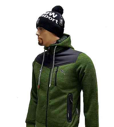 Мужская трикотажная курточка-кофта Puma Thumbnail 1 of BMW , на меху,оригинал Киев