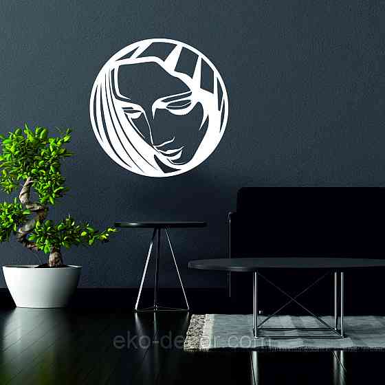 Декоративне настінне Панно «Соневидаття Матір», Декор на стіну 70*70 см, Білий Київ