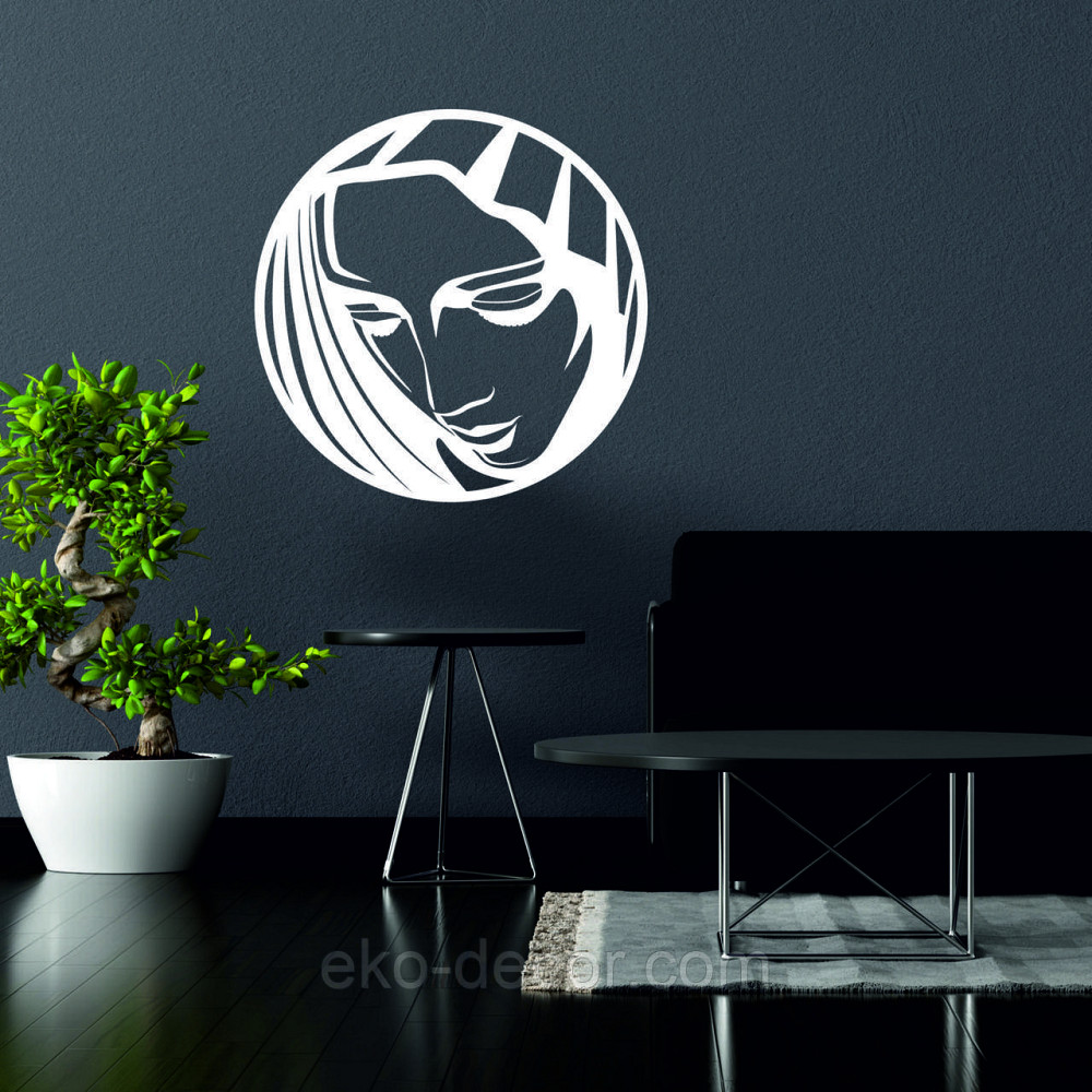 Декоративне настінне Панно «Соневидаття Матір», Декор на стіну 70*70 см, Білий Київ - фото 2