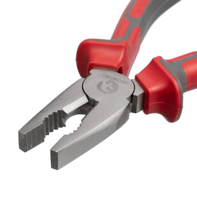 Плоскогубці, 180 мм, С55 INTERTOOL HT-0105 Київ - фото 4