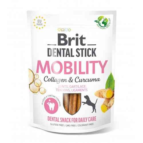 Ласощі для собак Brit Dental Stick Mobility для мобільності суглобів, колаген та куркума, 7 шт, 251 г Київ