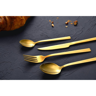 Набір столових приборів Bergner Sofia gold 24 предмета (BG-45143-GD) Вінниця - фото 7