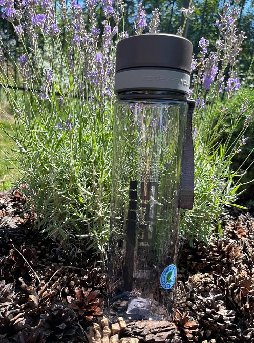 Пляшка для води CASNO 1000 мл KXN-1111 Сіра Кам'янське - фото 3