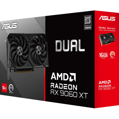 Відеокарта ASUS Radeon RX 9060 XT 16Gb DUAL OC (DUAL-RX9060XT-16G) Вінниця - фото 7