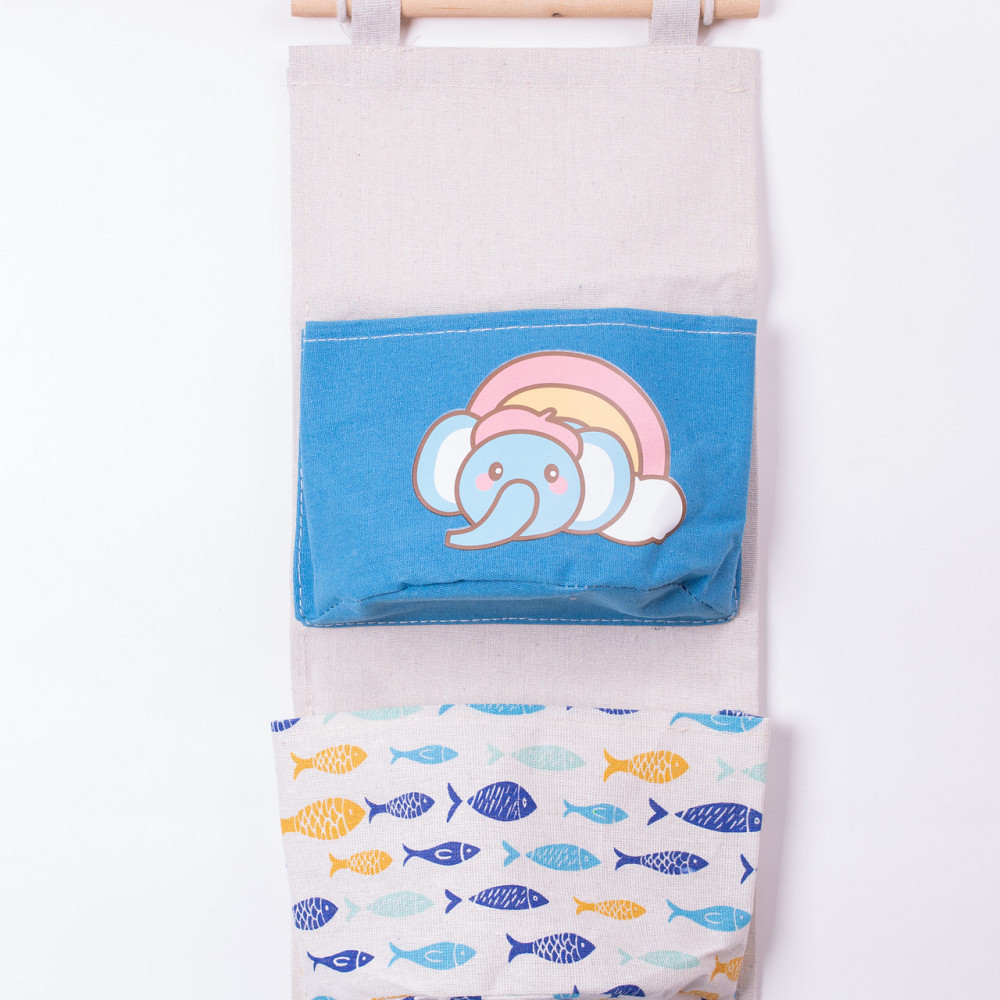 Подвесной органайзер на 5 отделений 20×58 (см) Синий HP-41-13BL Киев - изображение 3