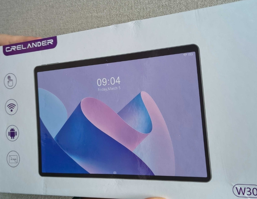 Планшет Crelander W30 10.1” HD+ / 12GB+128GB / 5000mAh / Android 15 Харьков - изображение 1