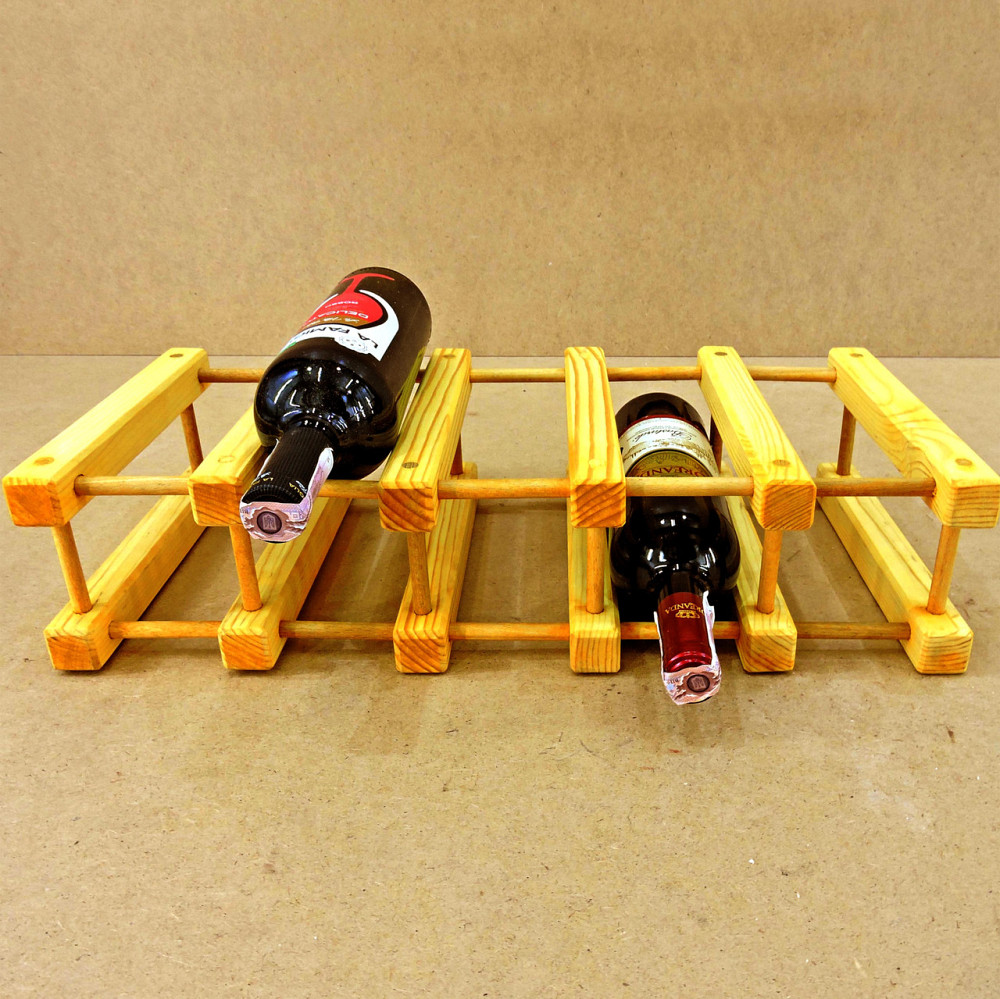 Настольная винная полка 