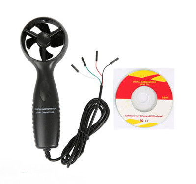 Анемометр крильчатка 0,8-45 м/с, 0-50 °C BENETECH GM8904 Київ - фото 3