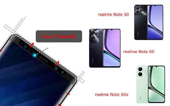 Захисне скло HyperGlass Pro для realme Note 50, Note 60, Note 60x – максимальна чутливість та захист Київ