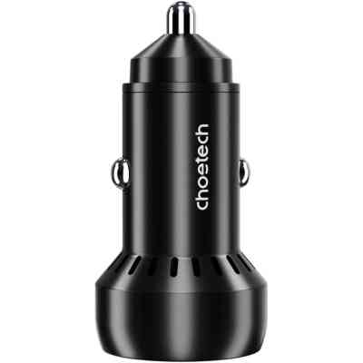 Зарядное устройство Choetech USB-C+USB-A 60W QC3.0/PD/PPS black (TC0014-BK) Винница