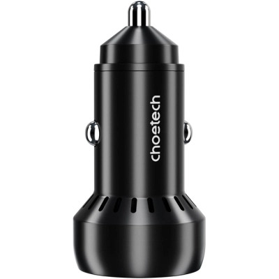 Зарядное устройство Choetech USB-C+USB-A 60W QC3.0/PD/PPS black (TC0014-BK) Винница - изображение 2