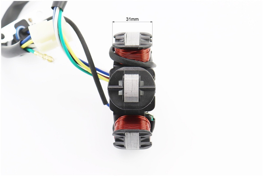 Статор магнето (генератора) (6 котушок роз'єм "мама 4+1"), тип 1 Київ - фото 4