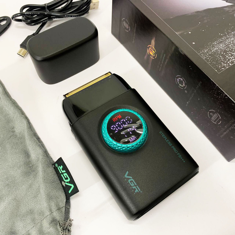 Аккумуляторная бритва для мужчин, Электробритвы для мужчин SHAVER, Портативная профессиональная бритва BD-99 Львов - изображение 11