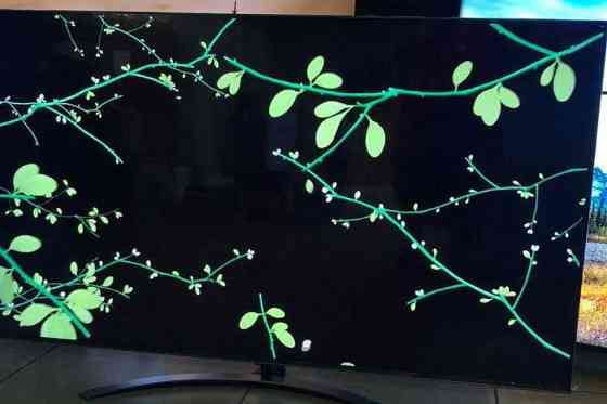 Телевизор Безрамный: 55Дюйма, UHD4K, Smart Украинский, Samsung 55