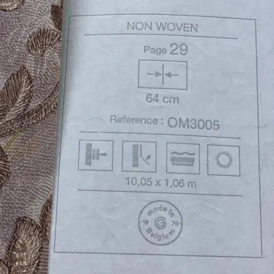 Шпалери Grandeco Poeme OM3005 Київ