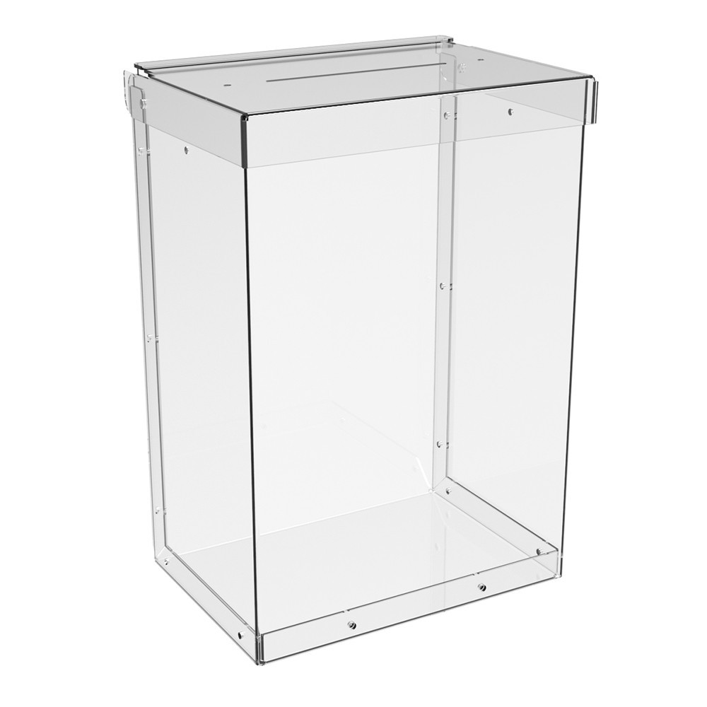 Ящик EKOSTAR без замка для сбора денег 160x230x110 мм. Объем 4 литра. Киев - изображение 3