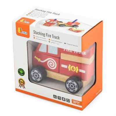 Развивающая игрушка Viga Toys пирамидка Пожарная машинка (50203FSC) Винница