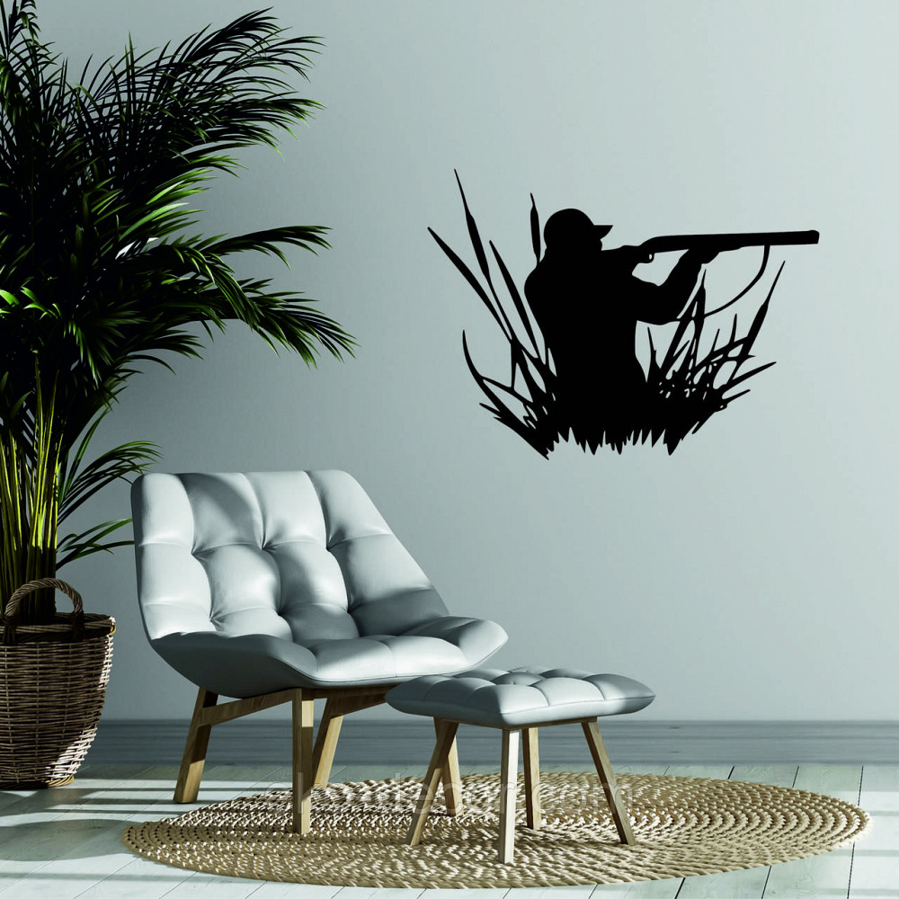 Декоративное настенное Панно «Охота», Декор на стену 90*66 см, Черный Киев - изображение 1