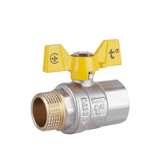 Кран кульовий Thermo Alliance Standart 3/4" ВН для газу (метелик) SD607NG20PN40 Київ