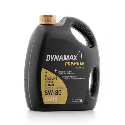 Моторна олива DYNAMAX PREMIUM ULTRA C2 5W30 5л (502074) Вінниця - фото 1