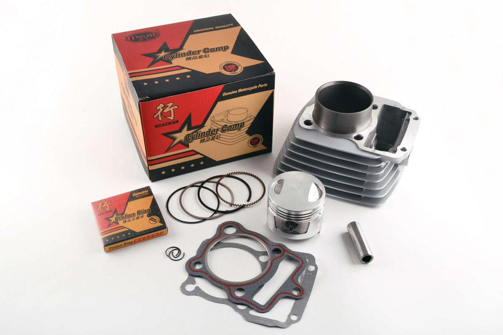 Поршневая (ЦПГ) Мотоцикл 4т CG 125 (Ø56.5,p-15) JIN Мукачево - фото 1