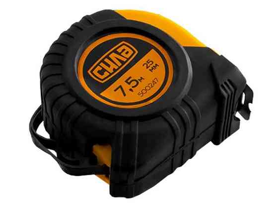 Рулетка обгумована 7.5м*25мм Стандарт Харків