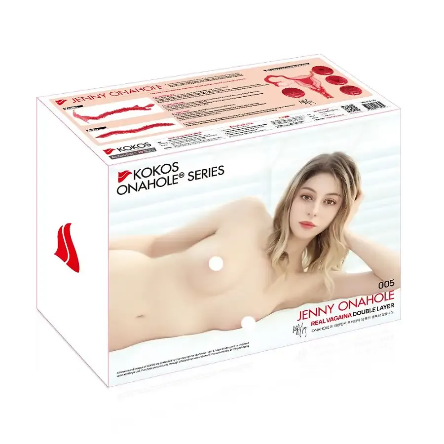 Мастурбатор Kokos 005 Jenny ONAHOLE Real Vagina 2WayPlus с вибрацией и массажем Львов - изображение 10