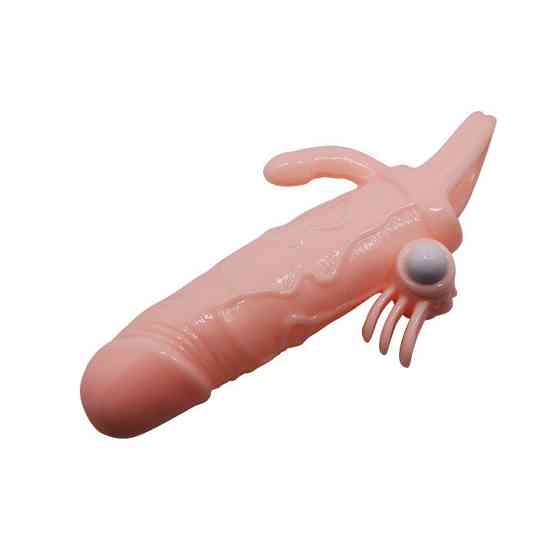 Насадка на член - Brave Man Vibrating Penis Sleeve Flesh Sex Aura Киев