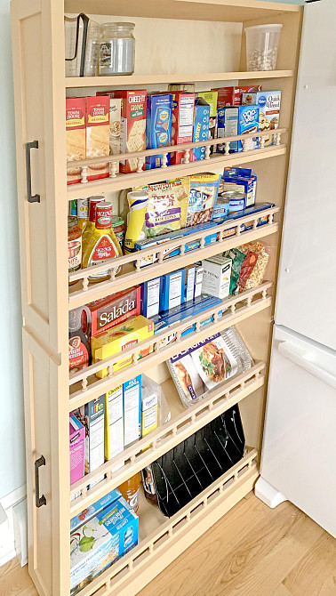 Выдвижной стеллаж 