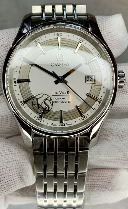 Чоловічий годинник Omega De Ville 40mm, мужские швейцарские часы Киев - изображение 5