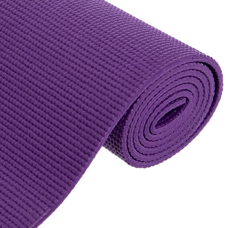 Килимок для йоги та фітнесу Power System PS-4014 PVC Fitness-Yoga Mat Purple (173x61x0.6) Кам'янське - фото 4