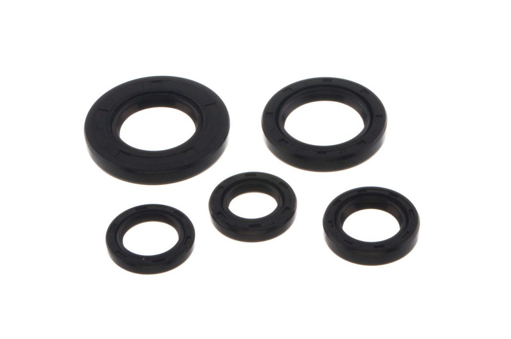 Сальники (набор) скутер Сузуки Адрес 50 5шт (15*25*5, 17*25*4, 17*27*6, 24*43*6, 25*37*6) Мукачево - изображение 1