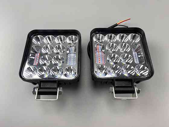 Фара LED квадратна квадратна стробоскоп, Світлодіодна робоча фара 78W 6000K (26 діодів) Мукачево