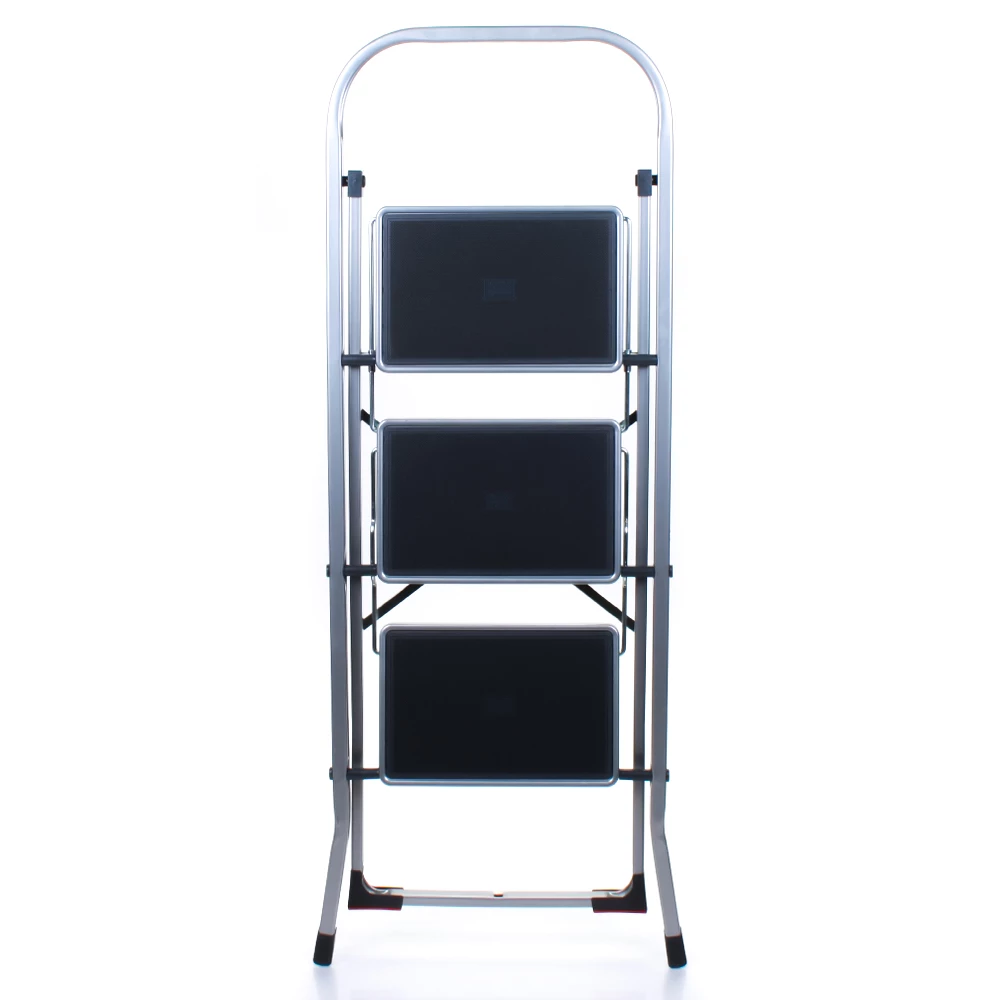 Драбина металева 3 сходинки гумове покриття 2123 Харків - фото 2