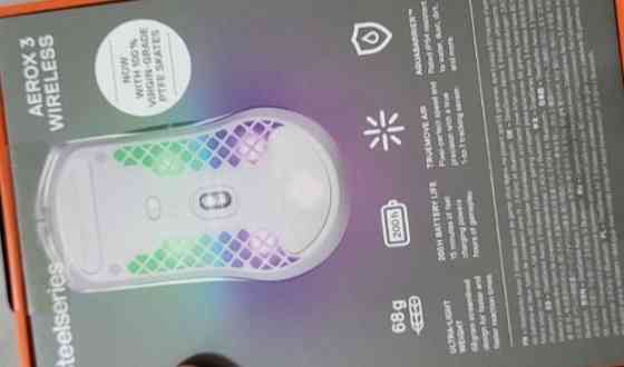 Миша Игровая Steel series Aero X 3 Wireless White Киев