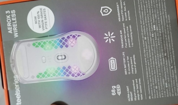 Миша Игровая Steel series Aero X 3 Wireless White Киев - изображение 2