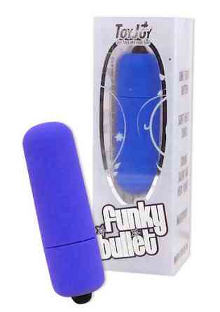 Віброкуля Funky Bullet фіолетова, 5.5 х 1.5 см Sex Aura Київ