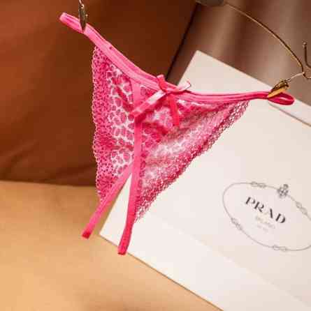 Трусики з розрізом малинові - розмір універсальний, резинка до 88см Київ