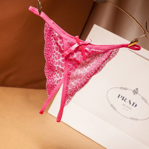 Трусики з розрізом малинові - розмір універсальний, резинка до 88см Київ - фото 1