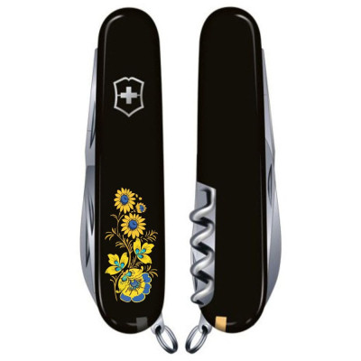 Нож Victorinox Spartan Ukraine Black 