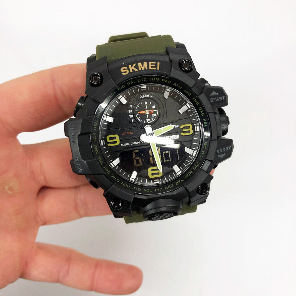 Повседневные спортивные часы, Армейские наручные часы для мужчины Мужские для рыбалки WQ-68 Львов - изображение 4