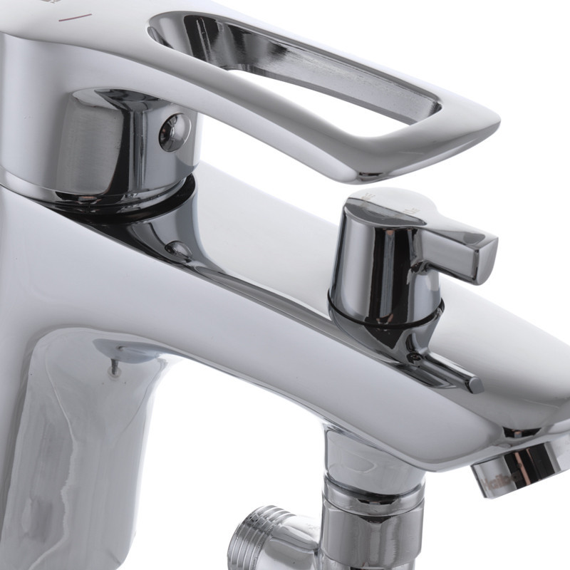 Смеситель для умывальника Haiba Hansberg 001 с гигиеническим выходом (HB0821) Харьков - изображение 2