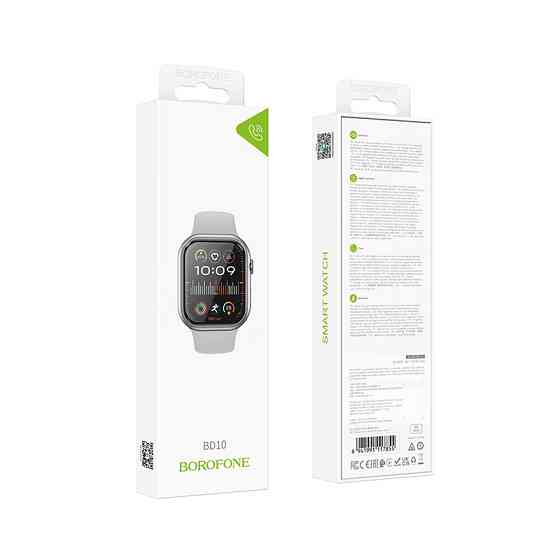 Смарт-годинник BOROFONE BD10 51mm. 270 mAh. IP67 Smart sports watch (call version) Silver Київ