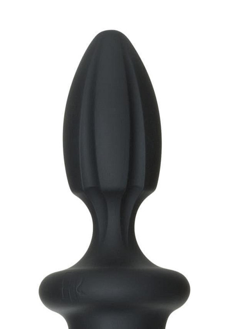 Анальный плаг с дилдо Doc Johnson Kink - Dual Density SECONDSKYN Fuck Plug - Black Sex Aura Киев - изображение 3