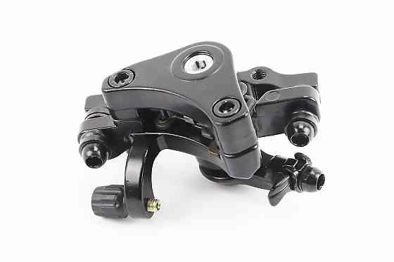 Гальмівний супорт передній (F160/R140мм), чорний DB-06 Київ